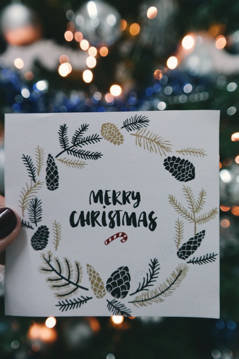 Kerst-kaart